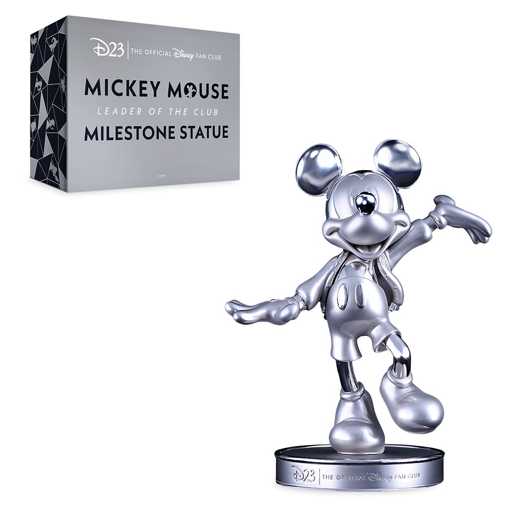 D23-Exclusive Gold Member Collector Set 2023 – Mickey Mouse ”Leader of the Club” Milestone Statue – Limited Edition – Buy It Today!