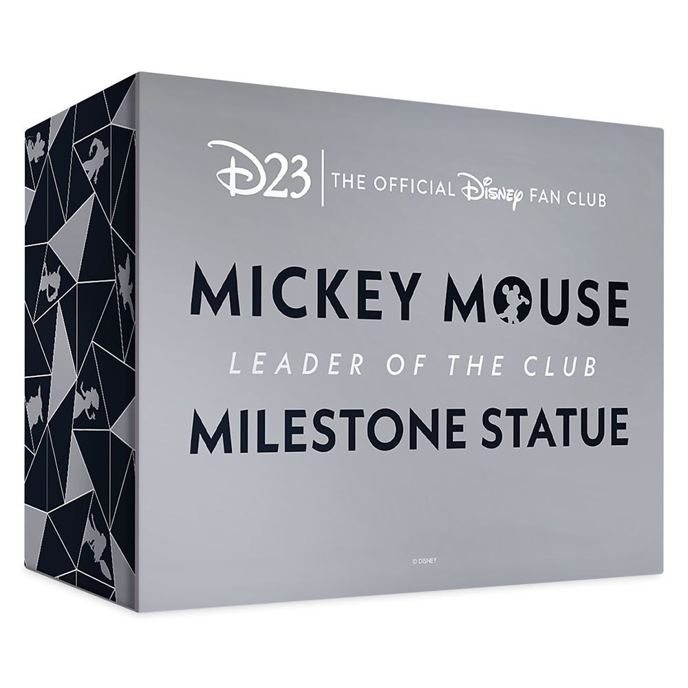 D23-Exclusive Gold Member Collector Set 2023 – Mickey Mouse ''Leader of the Club'' Milestone Statue – Limited Edition