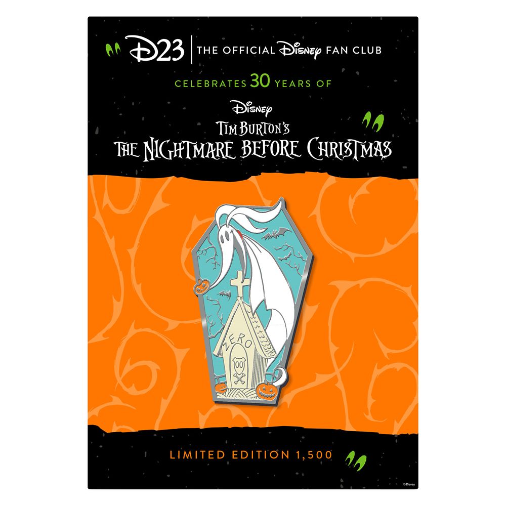 D23-Exclusive The Nightmare Before Christmas 30th Anniversary Pin – Limited Edition