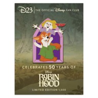 D23-Exclusive Robin Hood 50th Anniversary Pin – Limited Edition