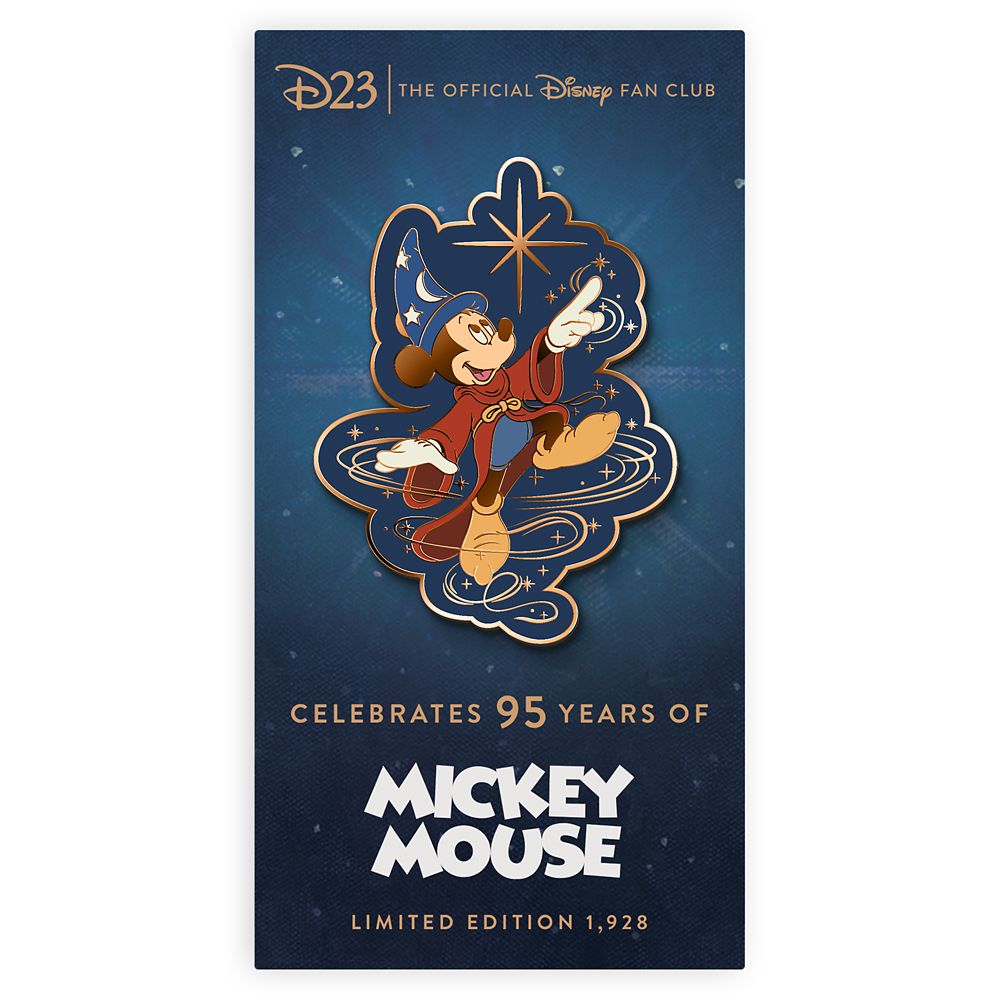 D23-Exclusive 95 Years of Mickey Mouse Jumbo Pin – Limited Edition
