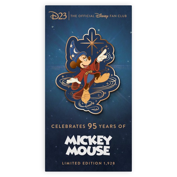 D23-Exclusive 95 Years of Mickey Mouse Jumbo Pin – Limited Edition