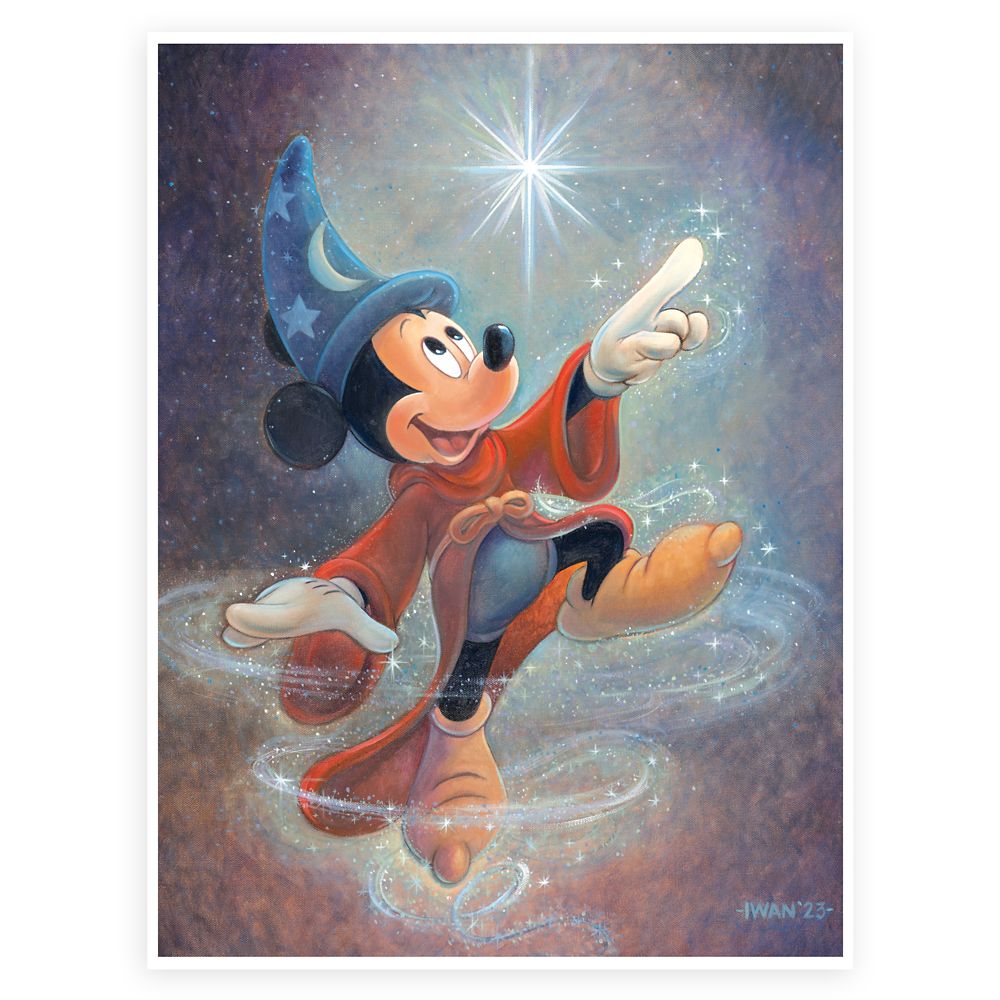 D23-Exclusive 95 Years of Mickey Mouse Commemorative Lithograph – Limited Edition