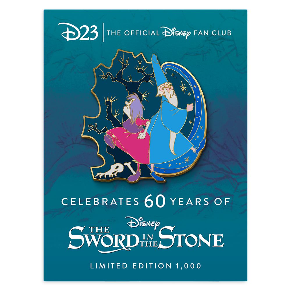 D23-Exclusive The Sword in the Stone 60th Anniversary Pin – Limited Edition