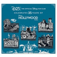 D23-Exclusive Disney's Hollywood Studios 35th Anniversary Pin Set – Limited Edition