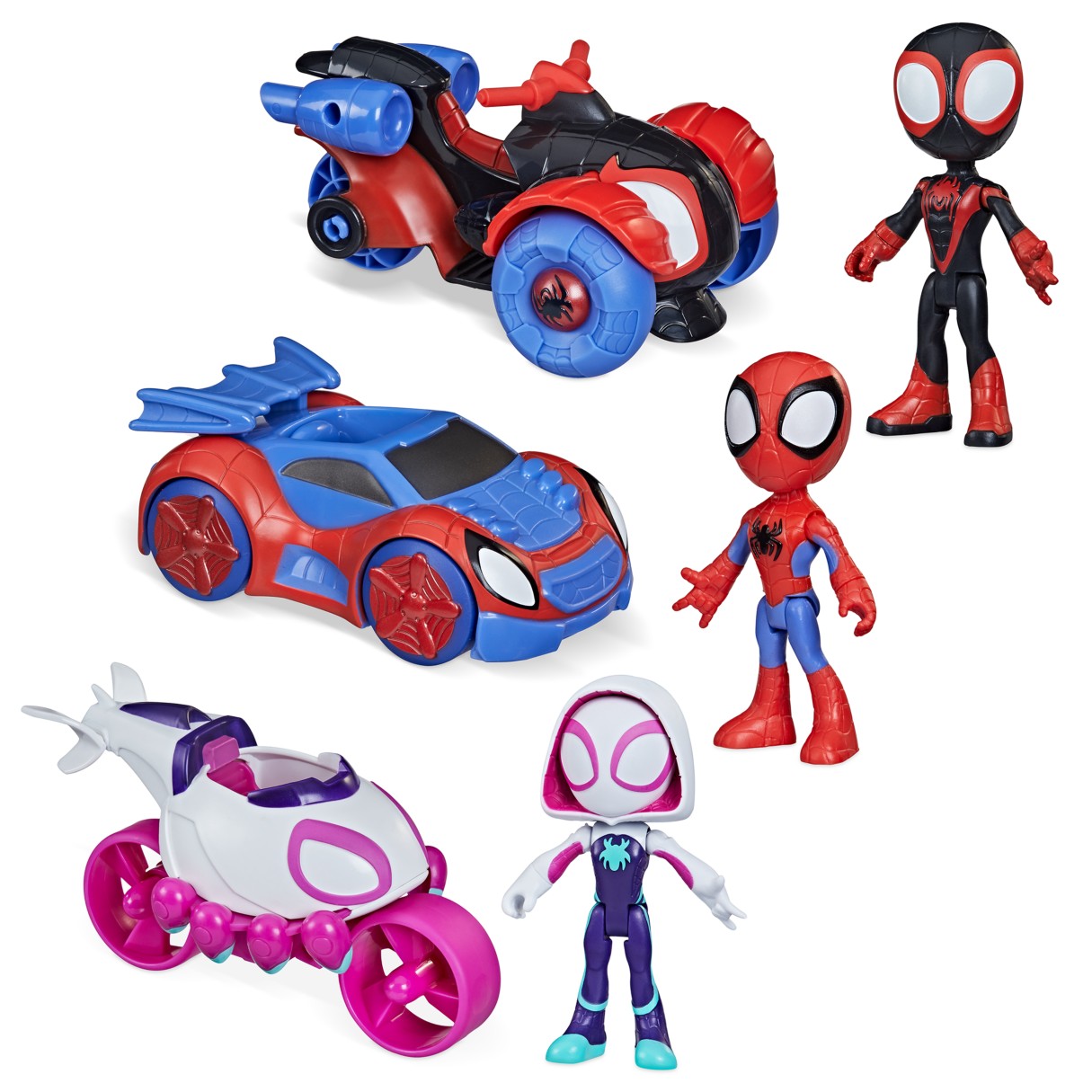 Marvel's Spidey and His Amazing Friends Vehicle Bundle