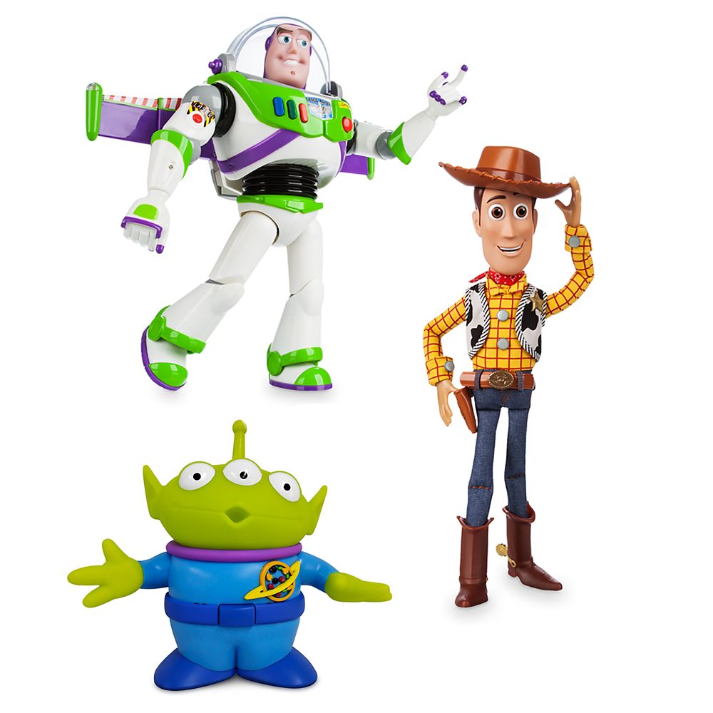 toy story interactive talking action figure bundle