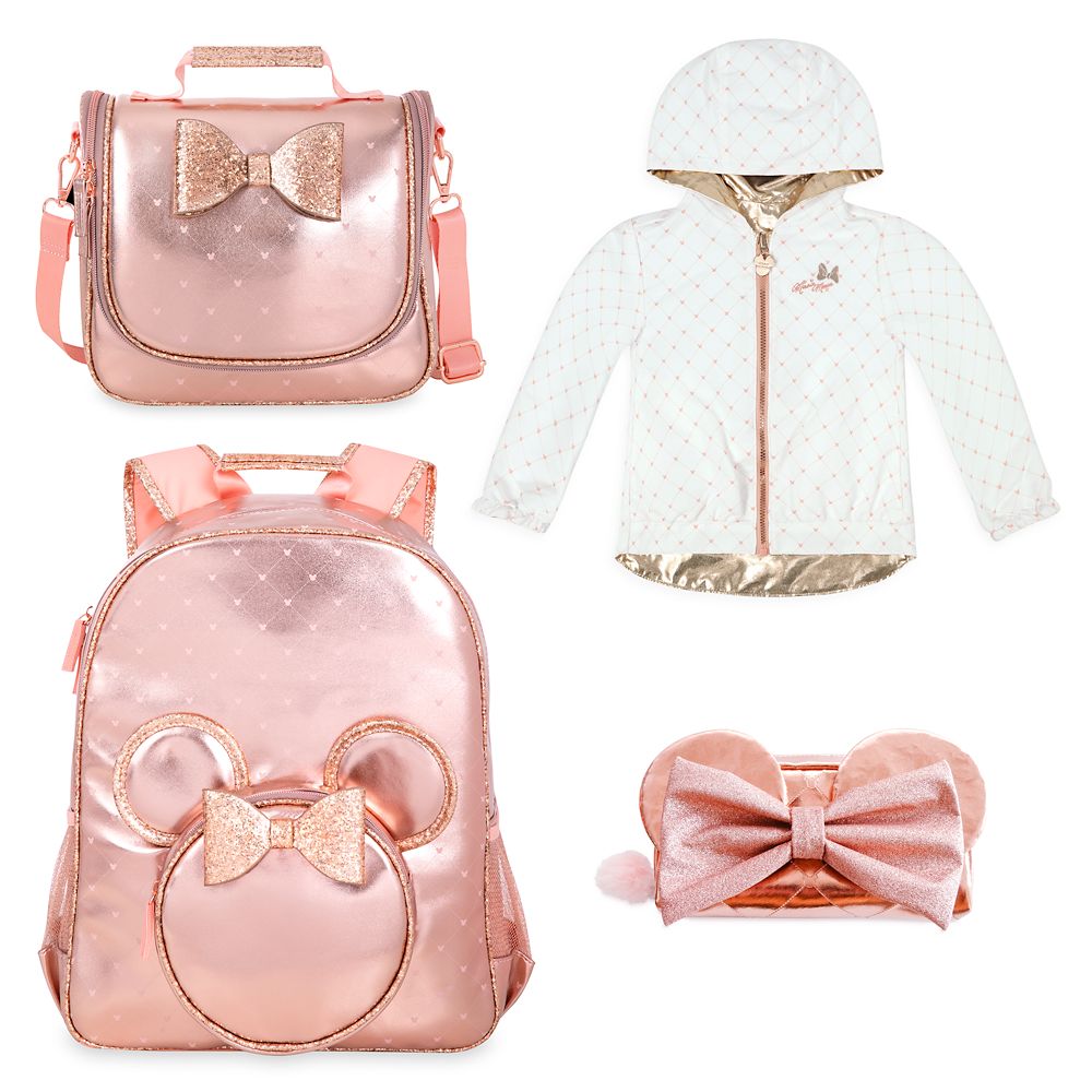 Minnie Mouse Rose Gold Back to School Collection