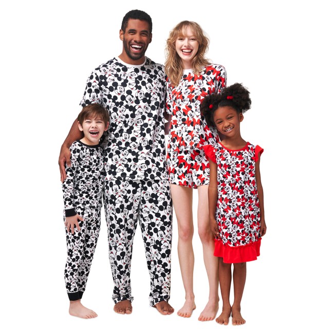 Mickey and Minnie Mouse Family Sleepwear Collection