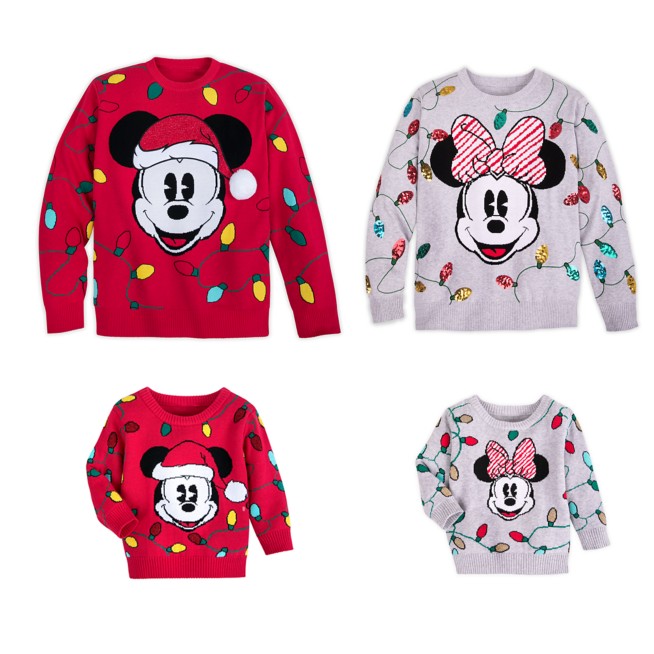 Disney Girls Mickey Mouse and Friends Christmas Sweatshirt