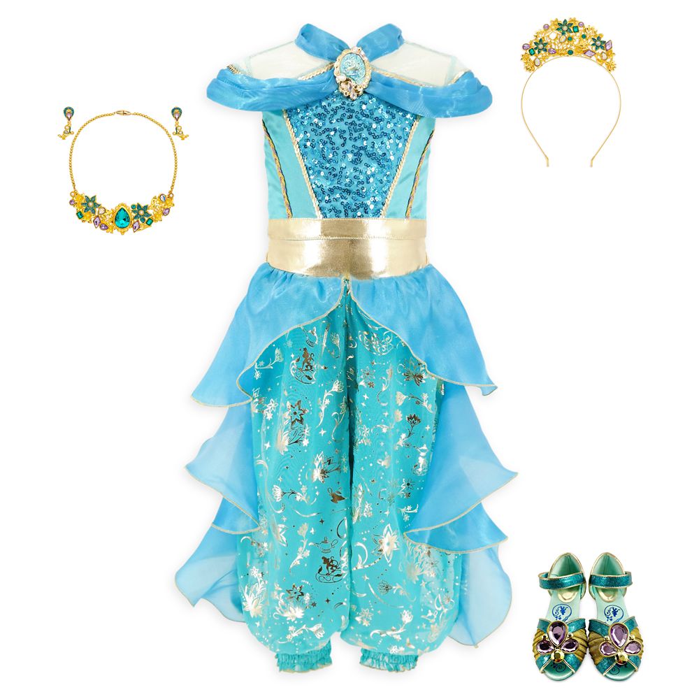 Jasmine Costume Collection for Kids Aladdin