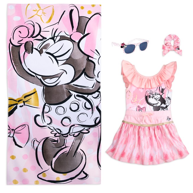 Minnie Mouse Pink Swim Collection for Girls