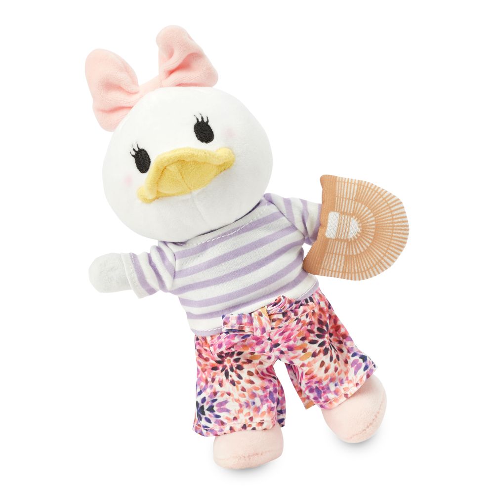 Daisy Duck Disney nuiMOs Plush and Striped Shirt with Floral Pants and Mini Bag Set