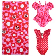 Minnie Mouse Red Swim Collection for Girls