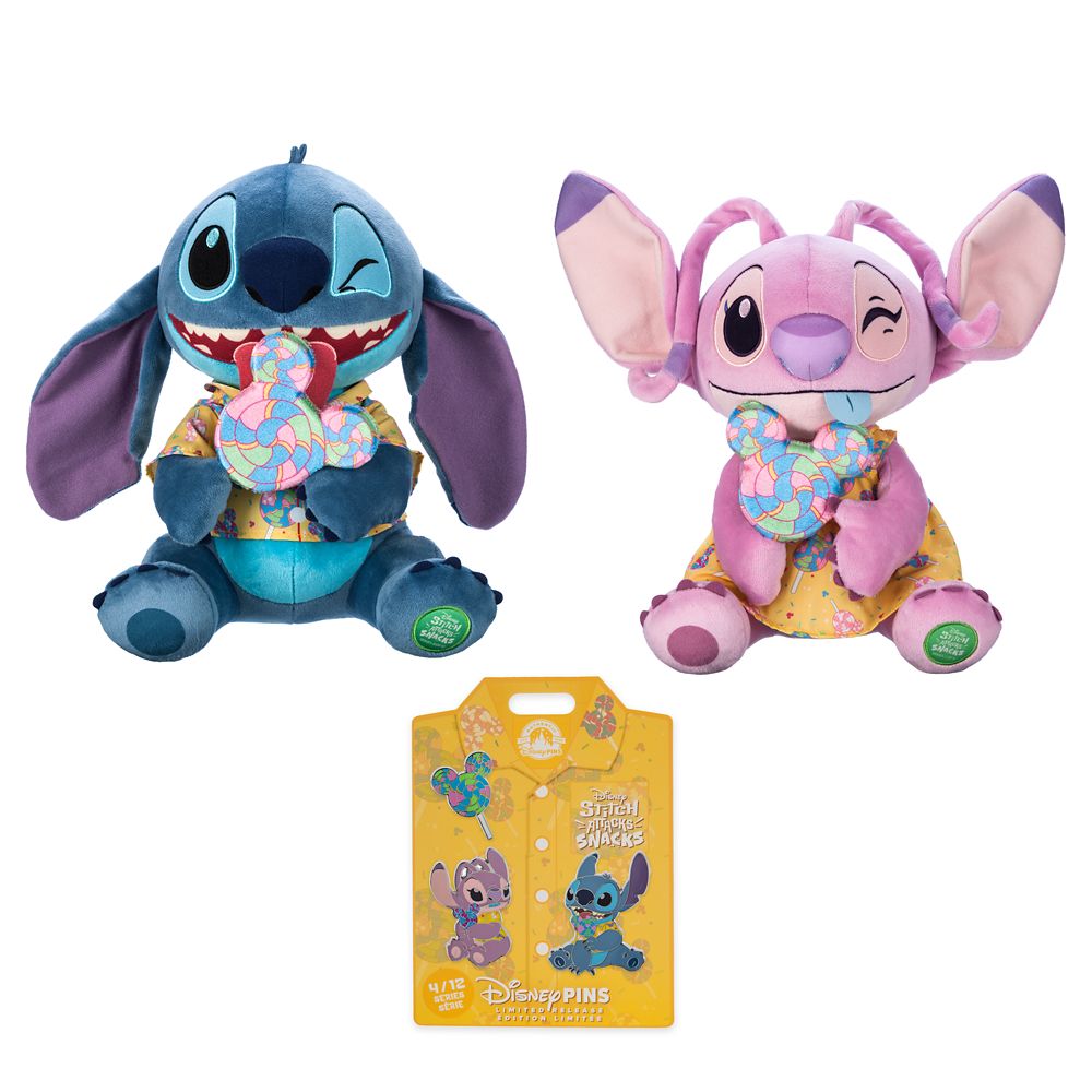 Stitch Attacks Snacks Lollipop Collection