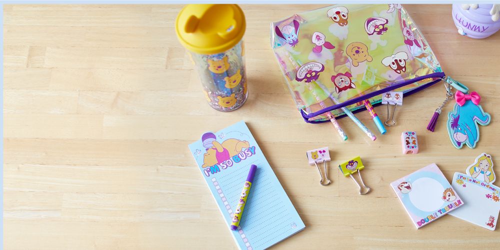 Oh My Disney character stationery & mugs