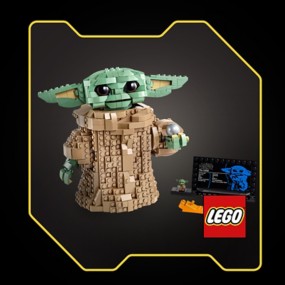Background image of LEGO Grogu