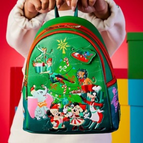 Under One Sky Black Mini Backpack  Kids' Holiday Shop Holly Jolly