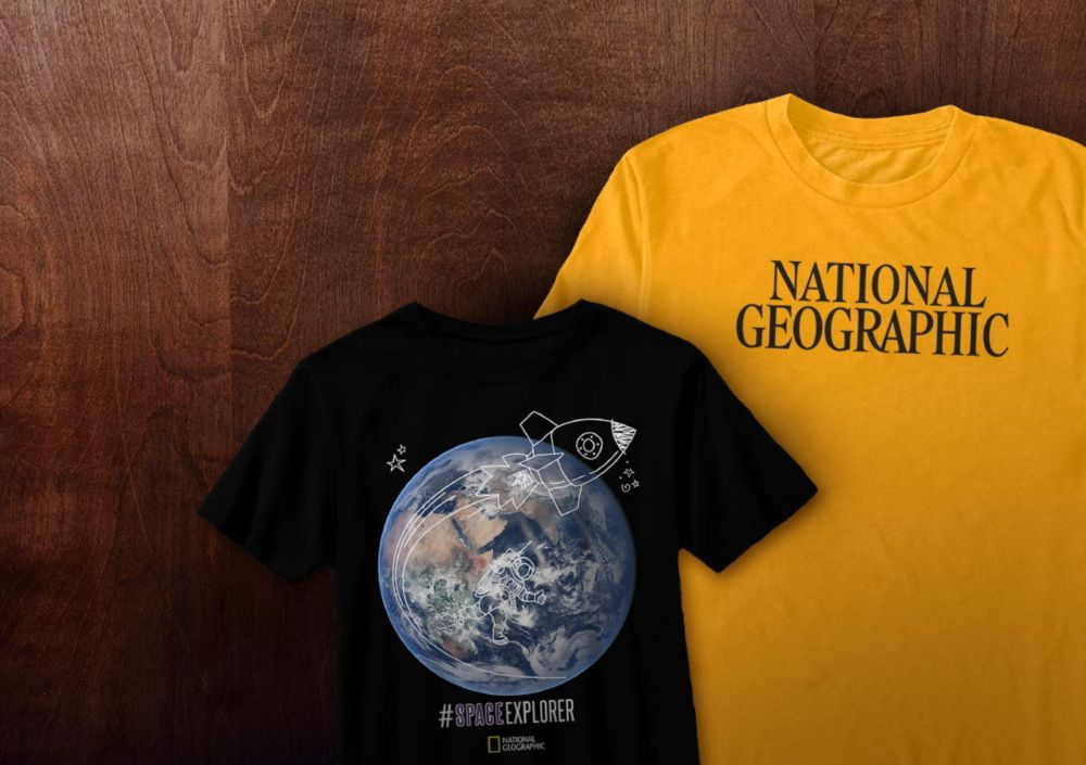 the north face national geographic t shirt