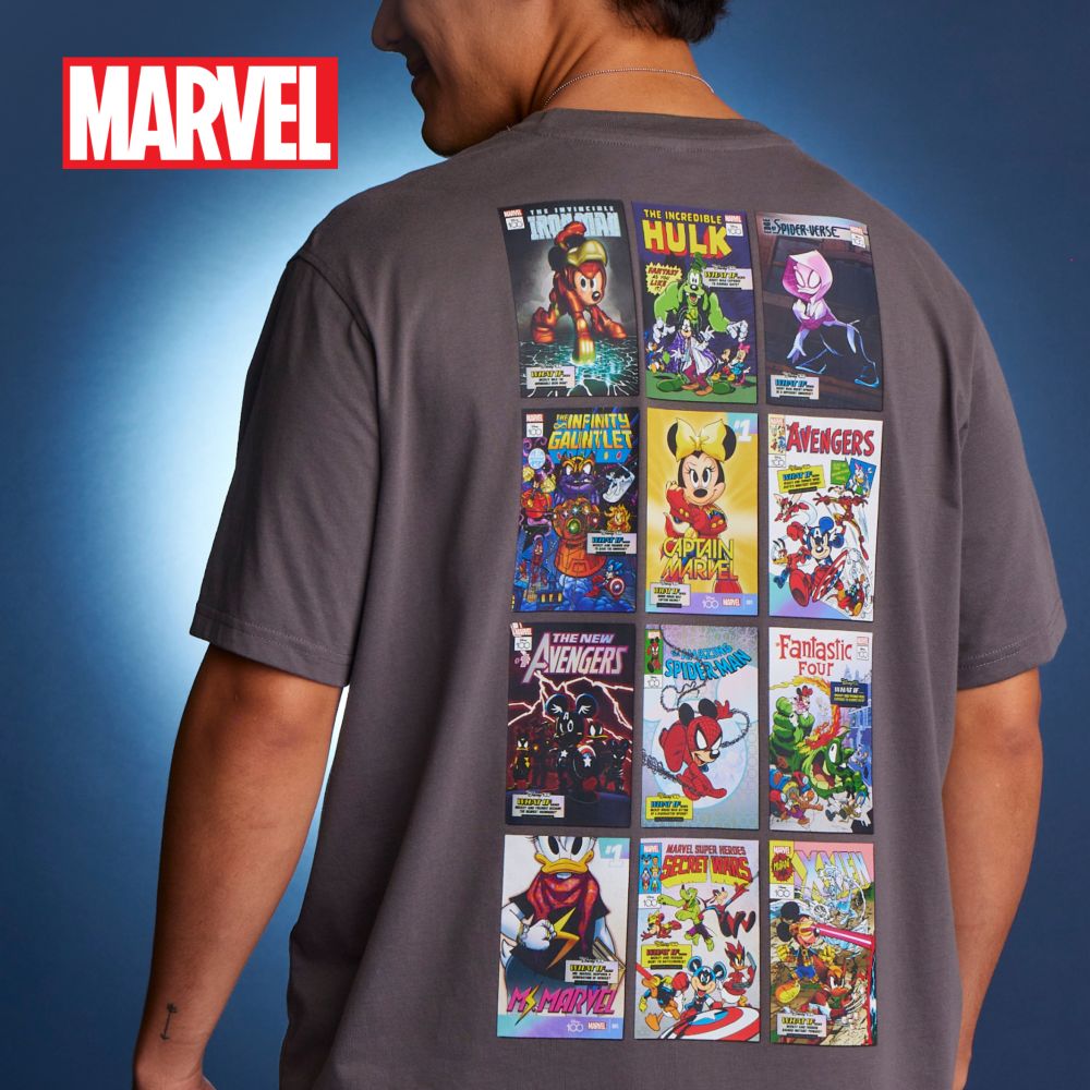 Background image of Disney100 Marvel Mash-Up Collection