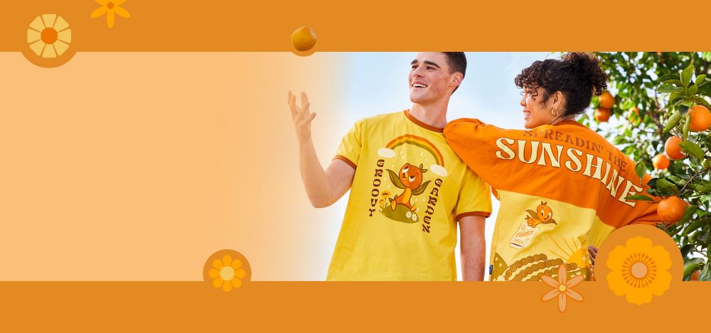 Background image of 2023 EPCOT International Flower and Garden Festival Orange Bird Collection