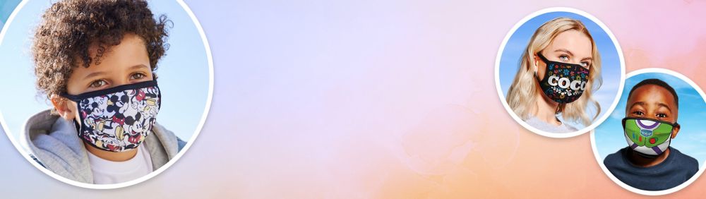 Background image of Disney Cloth Face Masks