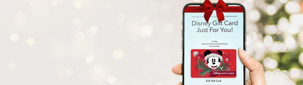 Background image of Disney eGift Card