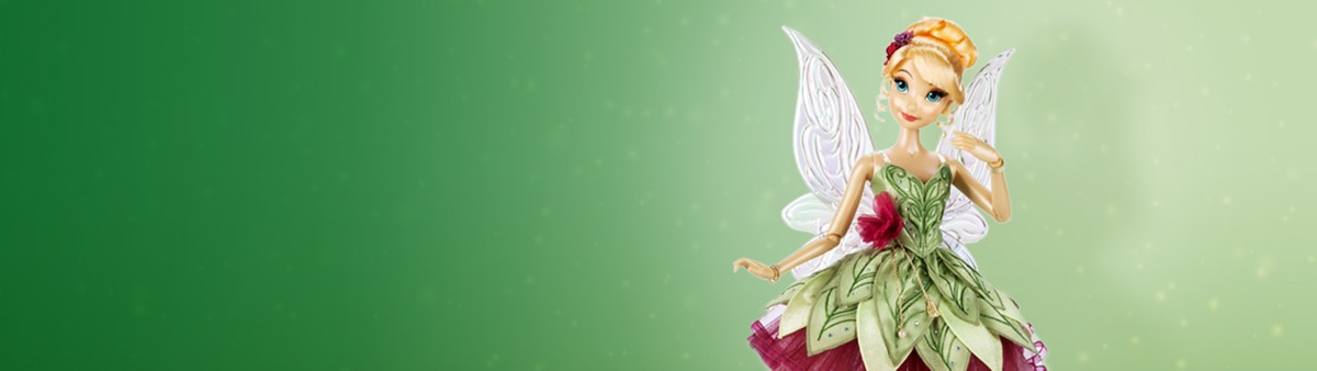 Tinker Bell Limited Edition Doll. Fly to Never Land with your favorite fairy. Available February 6th at 7 AM PT