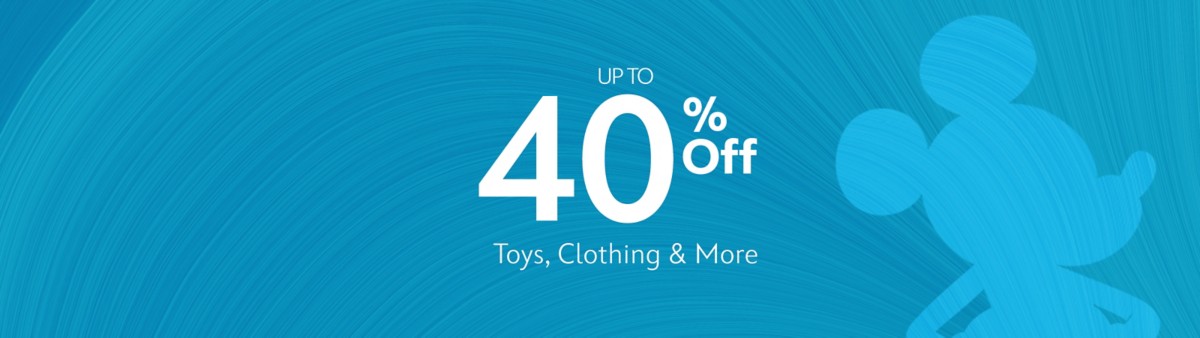 A Weekend of Savings. Up to 40% Off Select Clothing,Toys & More. Select Styles Code: SUMMER