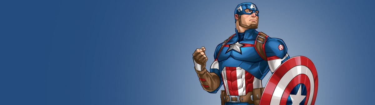 Background image of Captain America