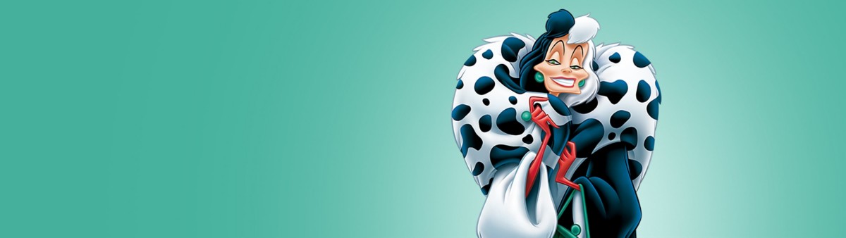 Disney Store Exclusive 101 Dalmatians Plush Bean Bag Doll Cruella Devil Deville New with Tags