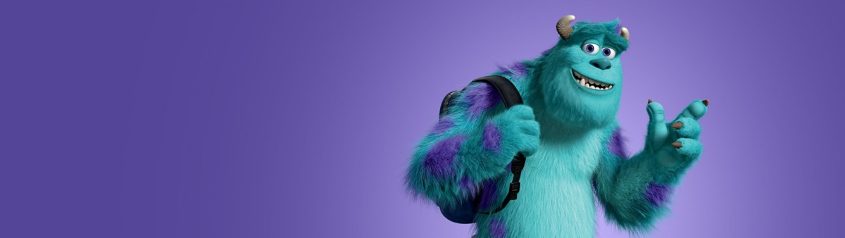 Bouillotte Sully Disney Pixar Undiz Monstres et Compagnie bleu violet -  Maison/Autres - La Boutique Disney
