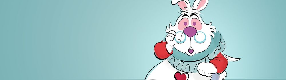 disney white rabbit plush