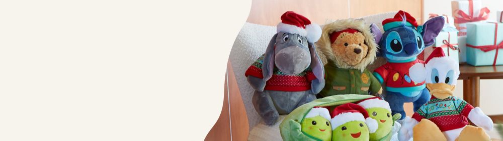 holiday plush toys