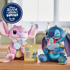 Background image of Stitch Attacks Snacks Lollipop Collection