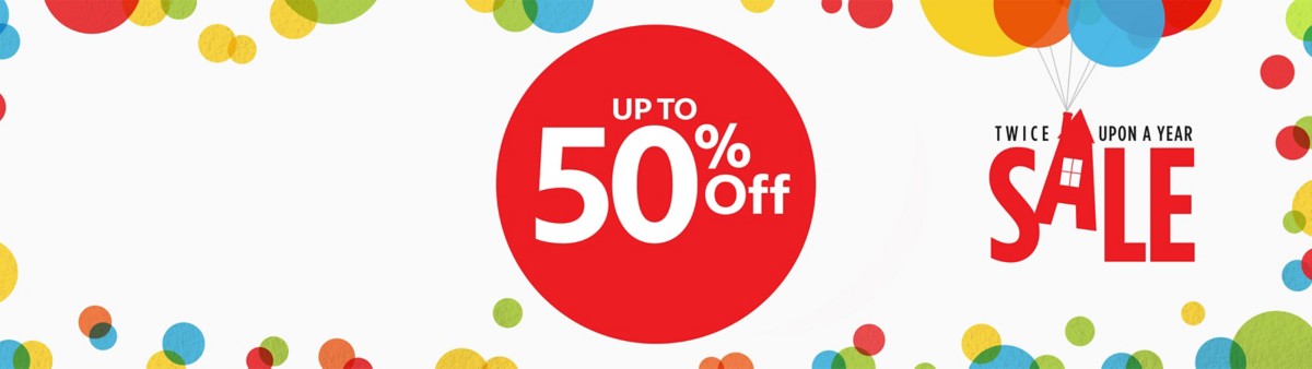 Twice Upon a Year Sale Up to 50% Off