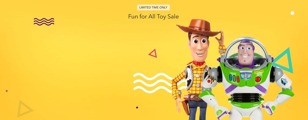 Limited Time Only Fun for All Toy Sale - Toy Story Talking Action Figures