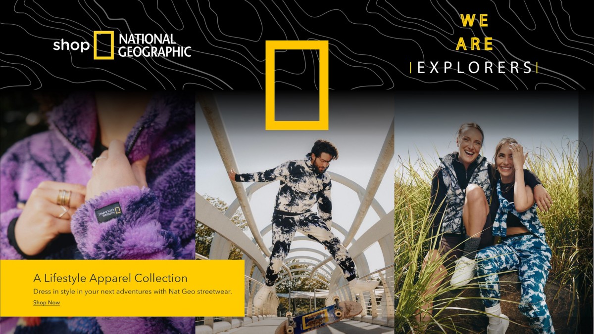 A Lifestyle Apparel Collection.Dress in style in your next adventures with Nat Geo streetwear.